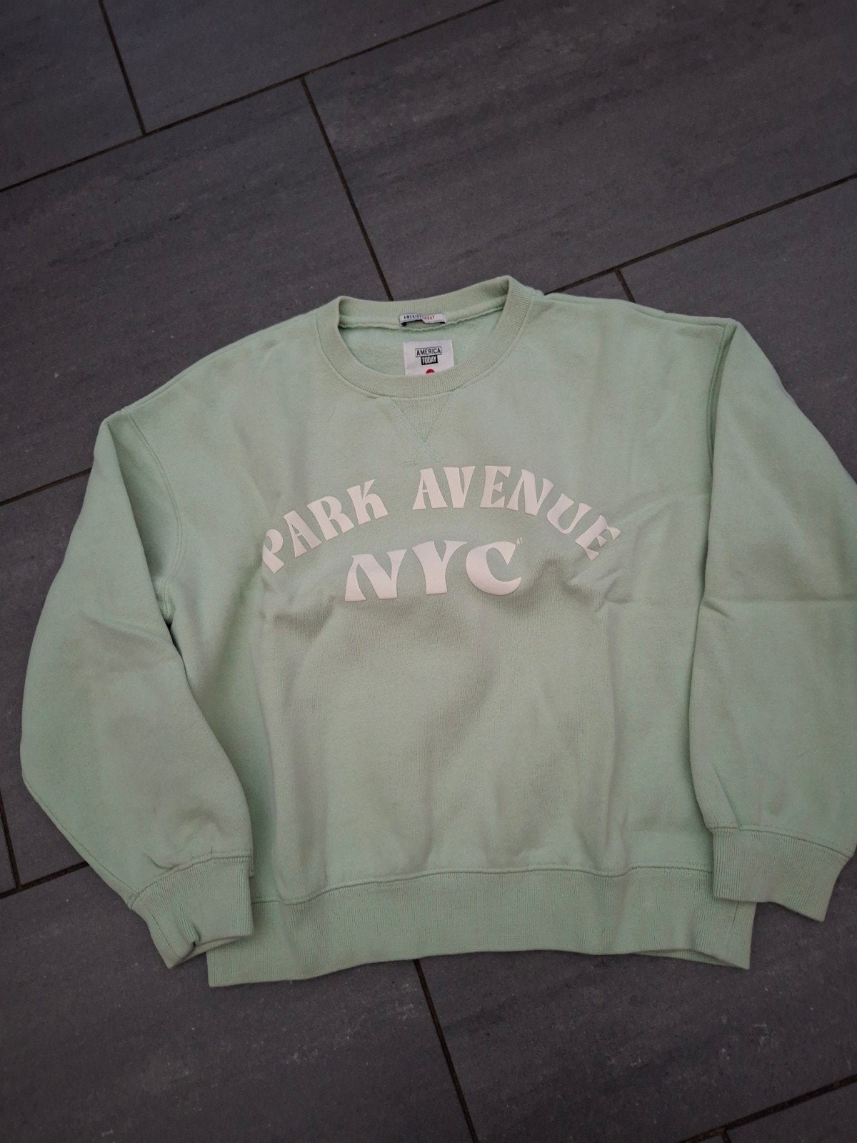 mintgroene sweater van America Today maat 146-152, America Today, Meisje, Trui of Vest, Ophalen of Verzenden