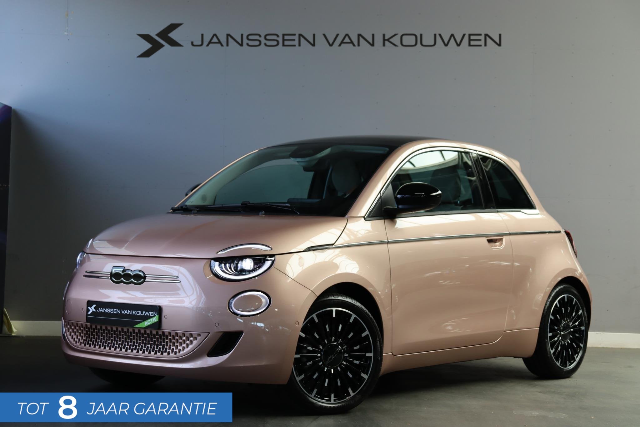 Fiat 500e La Prima 42 kWh 2+6 jaar Garantie / Snel leverbaar, Auto's, Fiat, 12 maanden, Automatische klimaatregeling, 118 pk, 4 stoelen