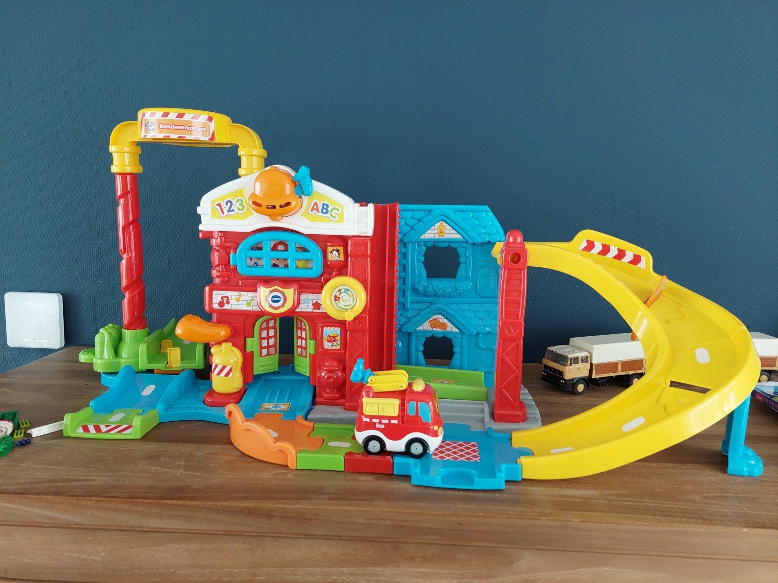 Brandweerkazerne VTech speelgoed, Ophalen, 6 maanden tot 2 jaar