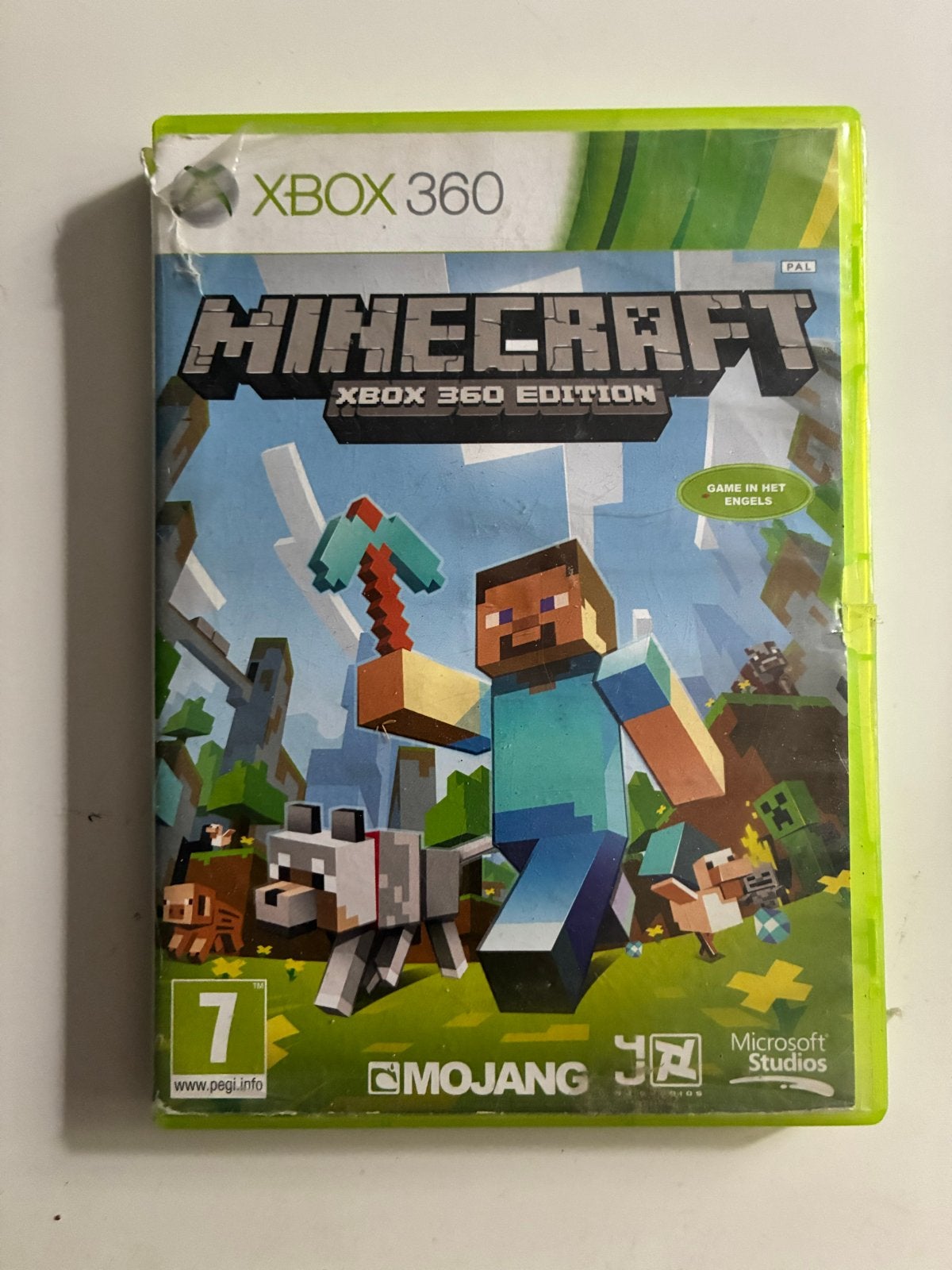 Minecraft Xbox 360 Edition - Bouw je eigen wereld!, Spelcomputers en Games, Games | Xbox 360, Gebruikt, Overige genres, 3 spelers of meer