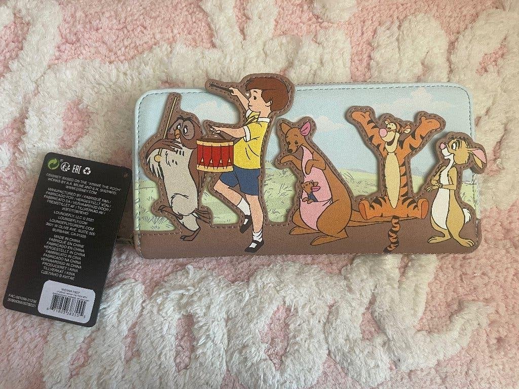 disney portamonee loungefly winnie the pooh eeyore nieuw, Ophalen of Verzenden, Winnie de Poeh of vrienden, Nieuw, Tas, Koffer of Zak