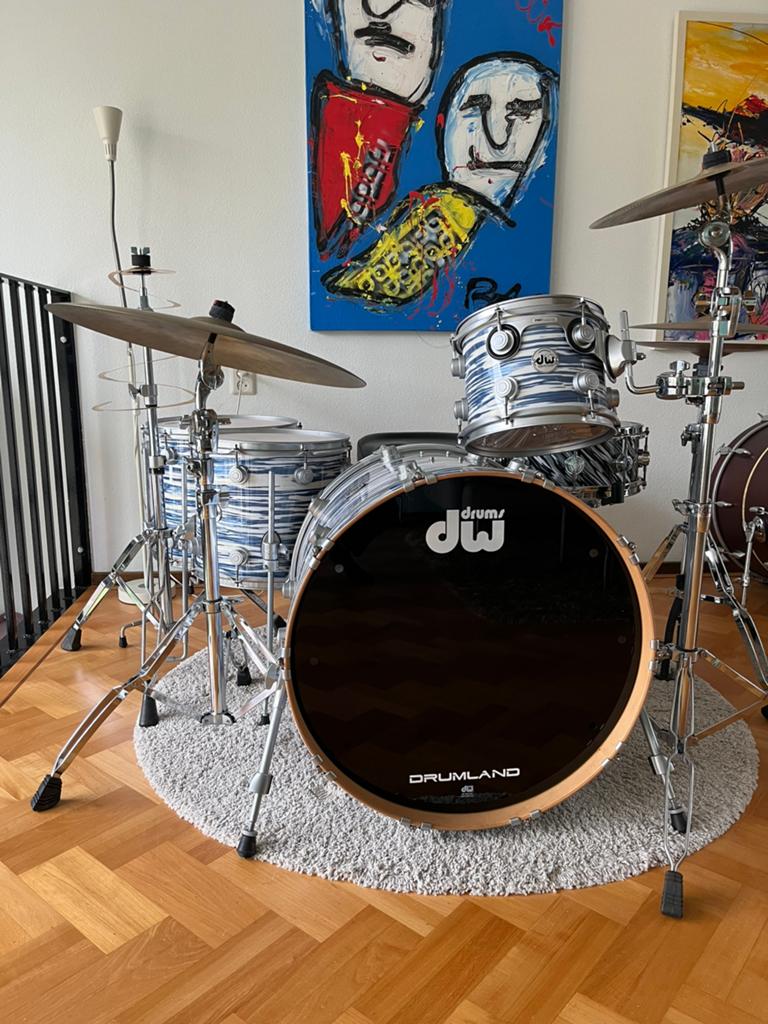 DW collectors satin chrome shelkit, Muziek en Instrumenten, Drumstellen en Slagwerk, Ophalen, Zo goed als nieuw, Overige merken