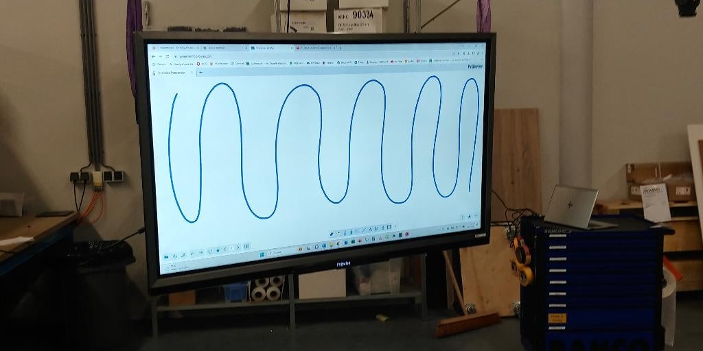 84" 4k Prowise touchscreen - STUNTPRIJS!, Ophalen, Gebruikt, Digiboard, Prowise