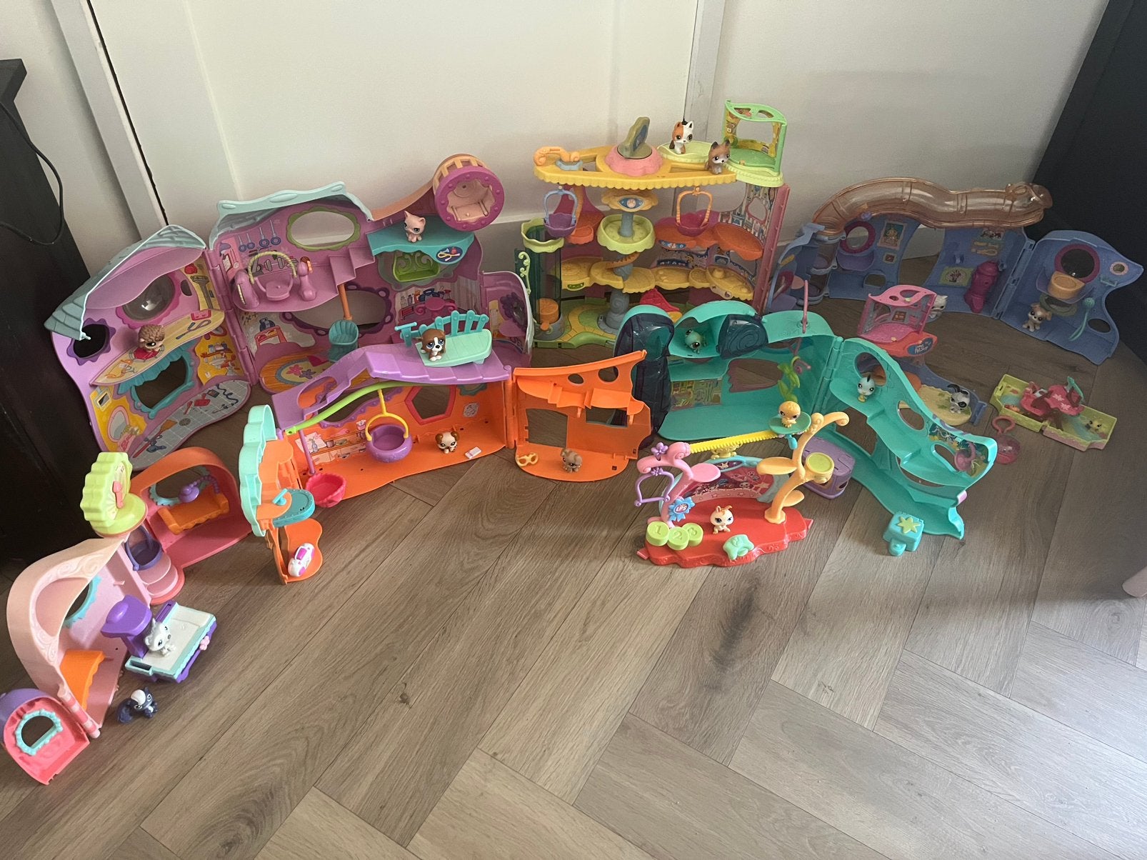 Grote petshop set, Ophalen, Gebruikt, Jongen of Meisje