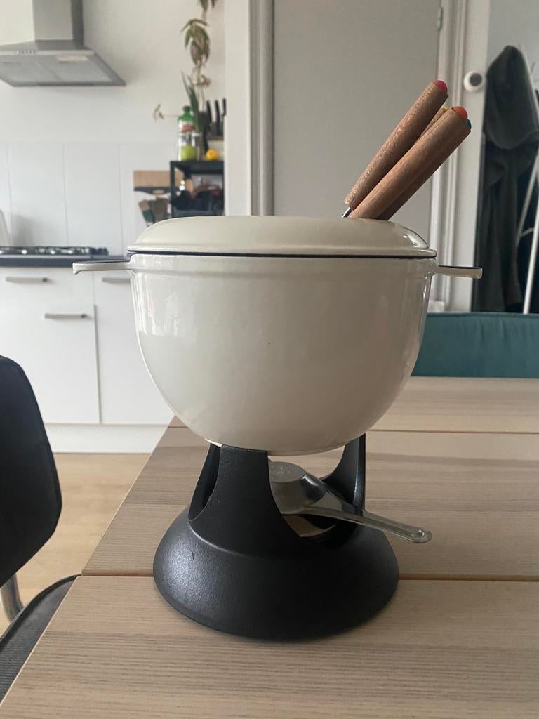 IKEA Senior Cast Iron Fondue Set, Ophalen, Zo goed als nieuw, Brander, Fondueset