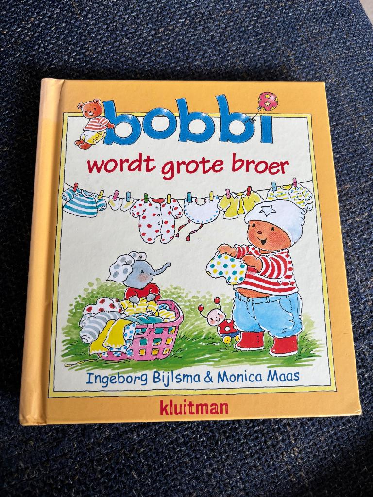 Prentenboek Bobbi wordt grote broer ( Bijlsma Maas ), Boeken, Kinderboeken | Baby's en Peuters, Ophalen, Zo goed als nieuw, Monica Maas; Ingeborg Bijlsma