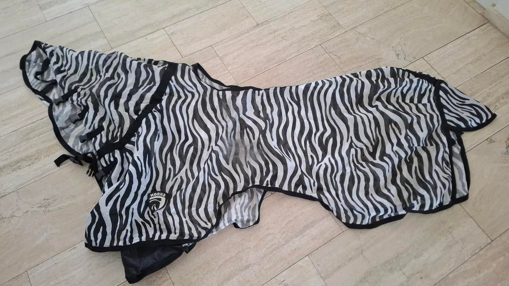 Vliegen-rijdeken Zebra, merk: Horka - in zeer goede staat, Ophalen, Zo goed als nieuw