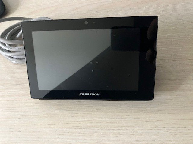 Crestron TSW-760-TTK-B-S scherm, Ophalen of Verzenden, Zo goed als nieuw