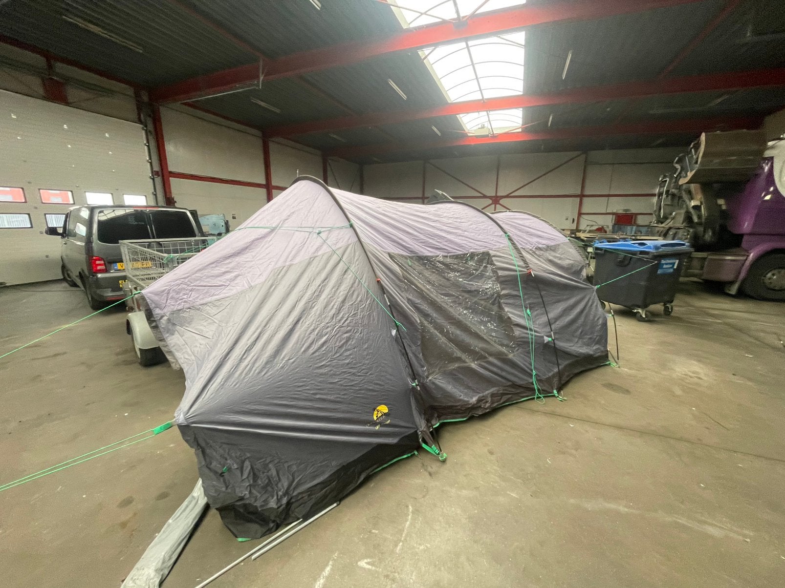 Safarica Lake Tahoe familietent / tunneltent 4-6 persoons, Ophalen, Gebruikt, A, Tot en met 6