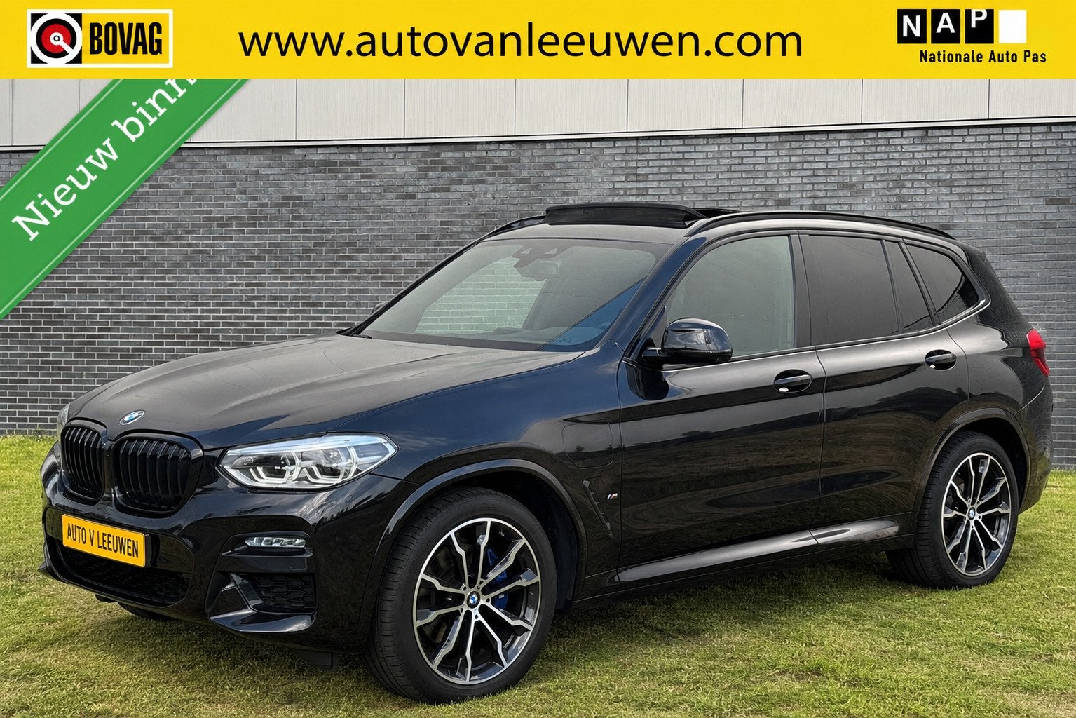 BMW X3 xDrive30e High Executive Plug In M-PAKKET/PANORAMADAK, Automaat, 1998 cc, Euro 6, 4 cilinders