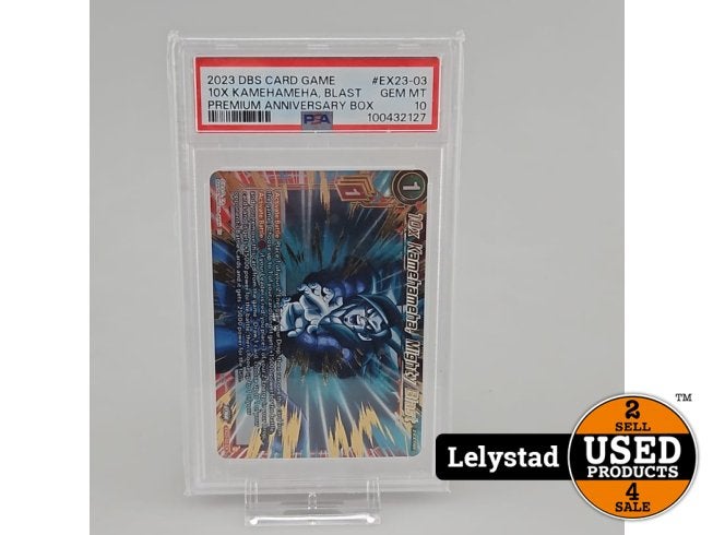 Dragonball Z DBS Kamehameha Blast EX23-03 Slab PSA 10, Pokemon, Zo goed als nieuw, Support@pokemon.com, The PokÃ©mon Company
Roppongi Hills Mori Tower 8F
6-10-1 Roppongi, Minato-ku
Tokyo 106-6118
Japan