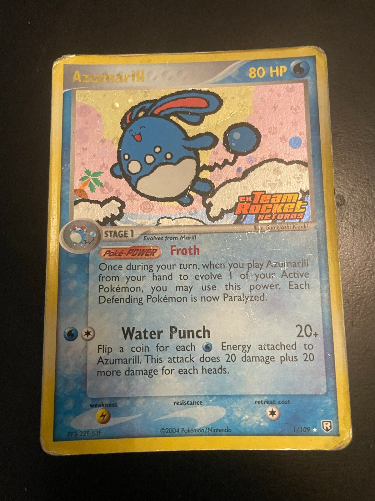 Mooie Pokémon kaarten - Azumarill, Dragapult, Jubilife Villa, Ophalen, Gebruikt, Meerdere kaarten, Foil