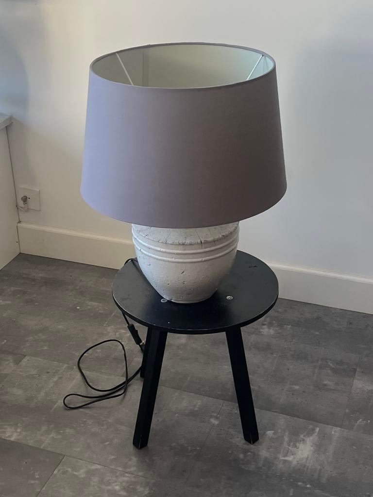 Kruiklamp, Huis en Inrichting, Lampen | Lampenkappen, Ophalen, Zo goed als nieuw, Rond