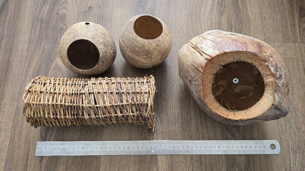 schuilplekjes vogel, Dieren en Toebehoren, Ophalen of Verzenden, Kooi-accessoires