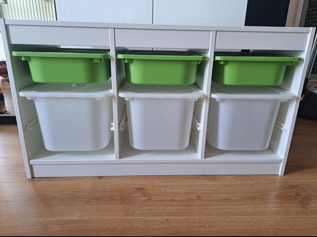 IKEA Opbergkast Laag Model - Ideaal voor Speelgoed, Ophalen, Gebruikt