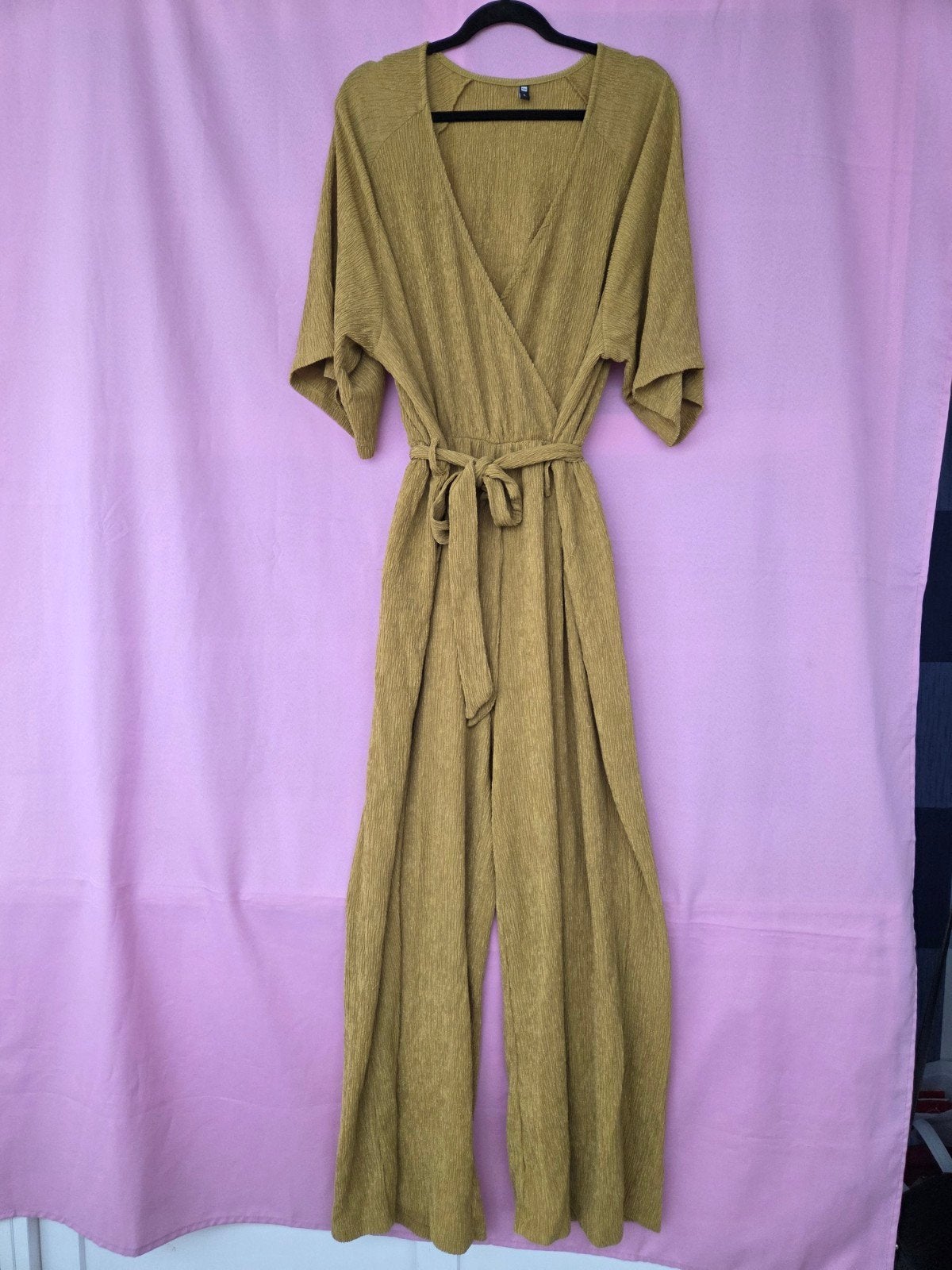 Hema jumpsuit olijfgoen, Kleding | Dames, Geel, Maat 42/44 (L), Ophalen of Verzenden, Zo goed als nieuw