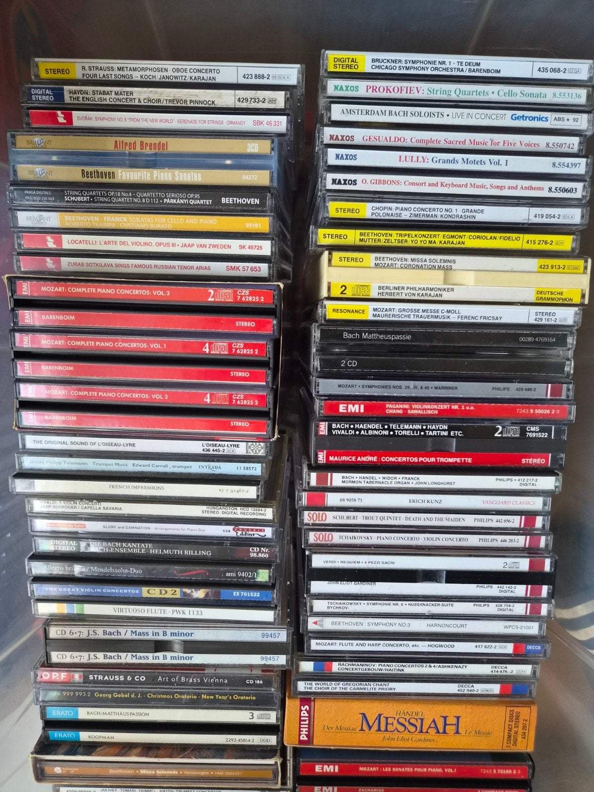 51 Klassieke CD's - Decca, EMI, DG, Philips, Naxos, Ophalen of Verzenden, Classicisme, Zo goed als nieuw, Overige typen