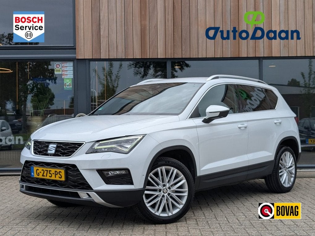 SEAT Ateca 1.5 TSI Xcellence | Trekhaak | Stoelverwarming, 12 maanden, 4 cilinders, Ateca, Wit