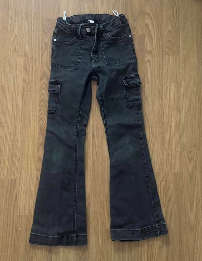 Meisjes jeans 134 weinig gedragen, Ophalen of Verzenden, Zo goed als nieuw, Meisje, Broek