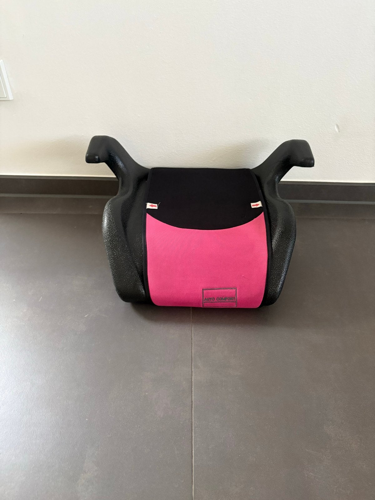 Zittingverhoger Phenix Universal 15-36 kg roze/zwart, 15 t/m 36 kg, Ophalen, Overige merken, Gebruikt