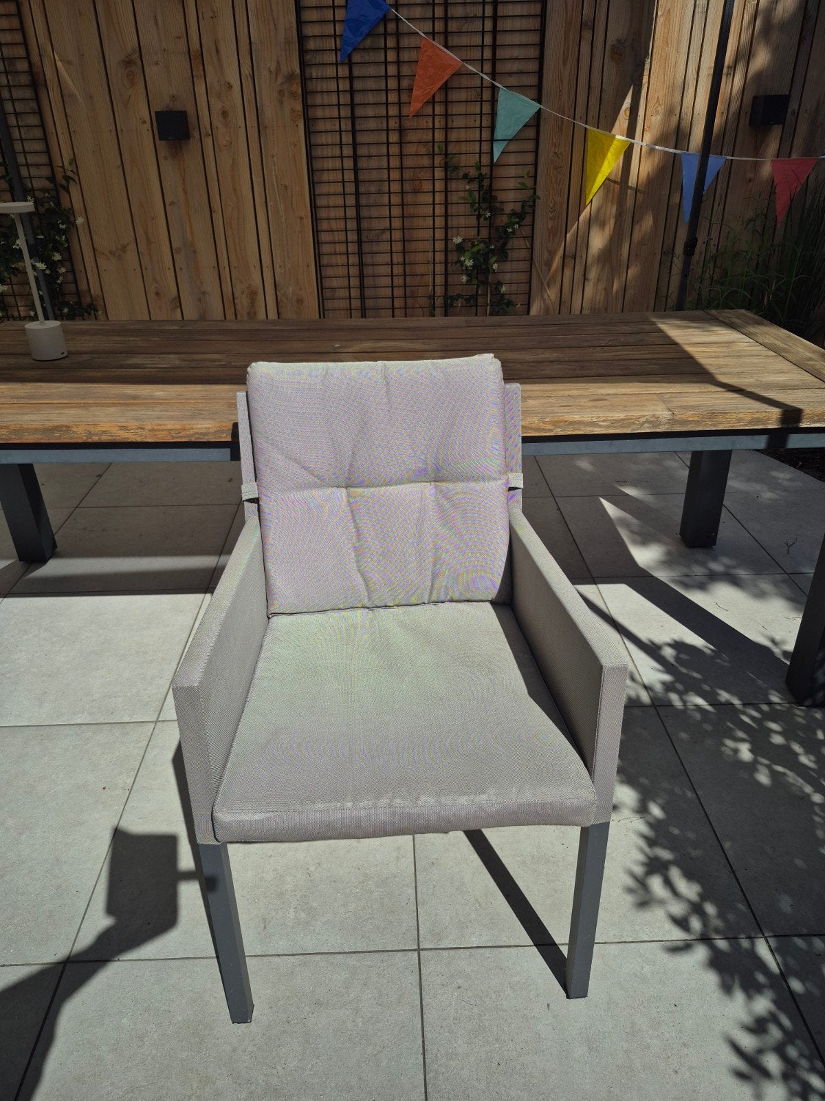 6 Life Outdoor Living tuinstoelen met kussens, Tuin en Terras, Ophalen