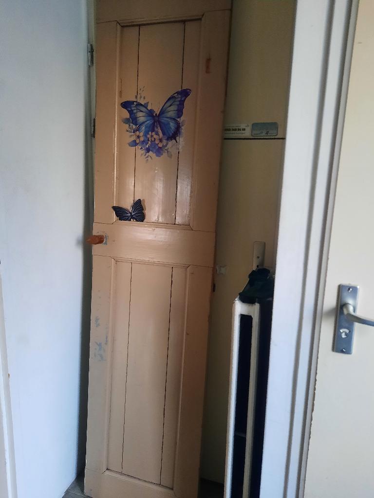 Mooie ouwe deur, Ophalen, Hout, Zo goed als nieuw, Bruin