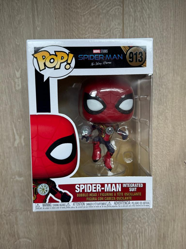 Funko Pop! Spider-Man Integrated Suit #913 No Way Home, Kinderen en Baby's, Speelgoed | Actiefiguren, Ophalen of Verzenden, Nieuw
