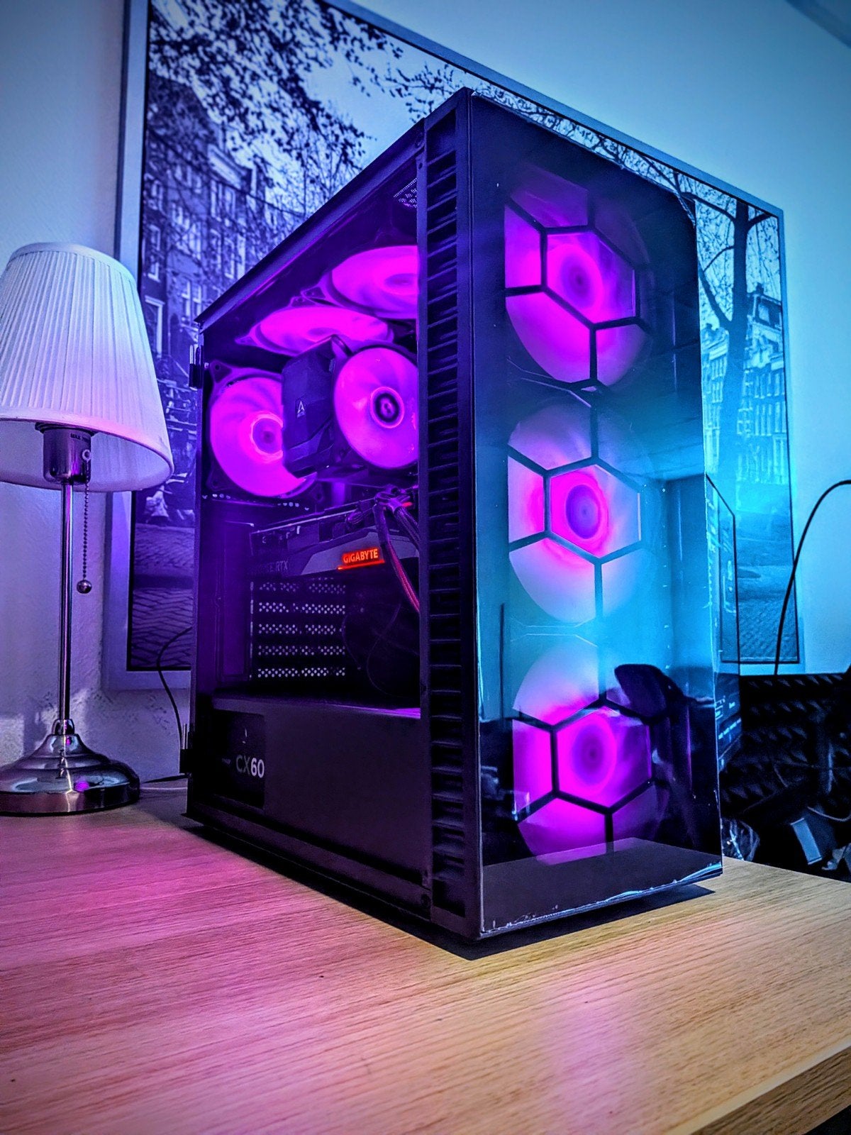 Gaming PC | Ryzen 5500 | RTX 3070 | 16GB | 512GB Nvme, Zo goed als nieuw, 512GB NVMe, Gaming, SSD