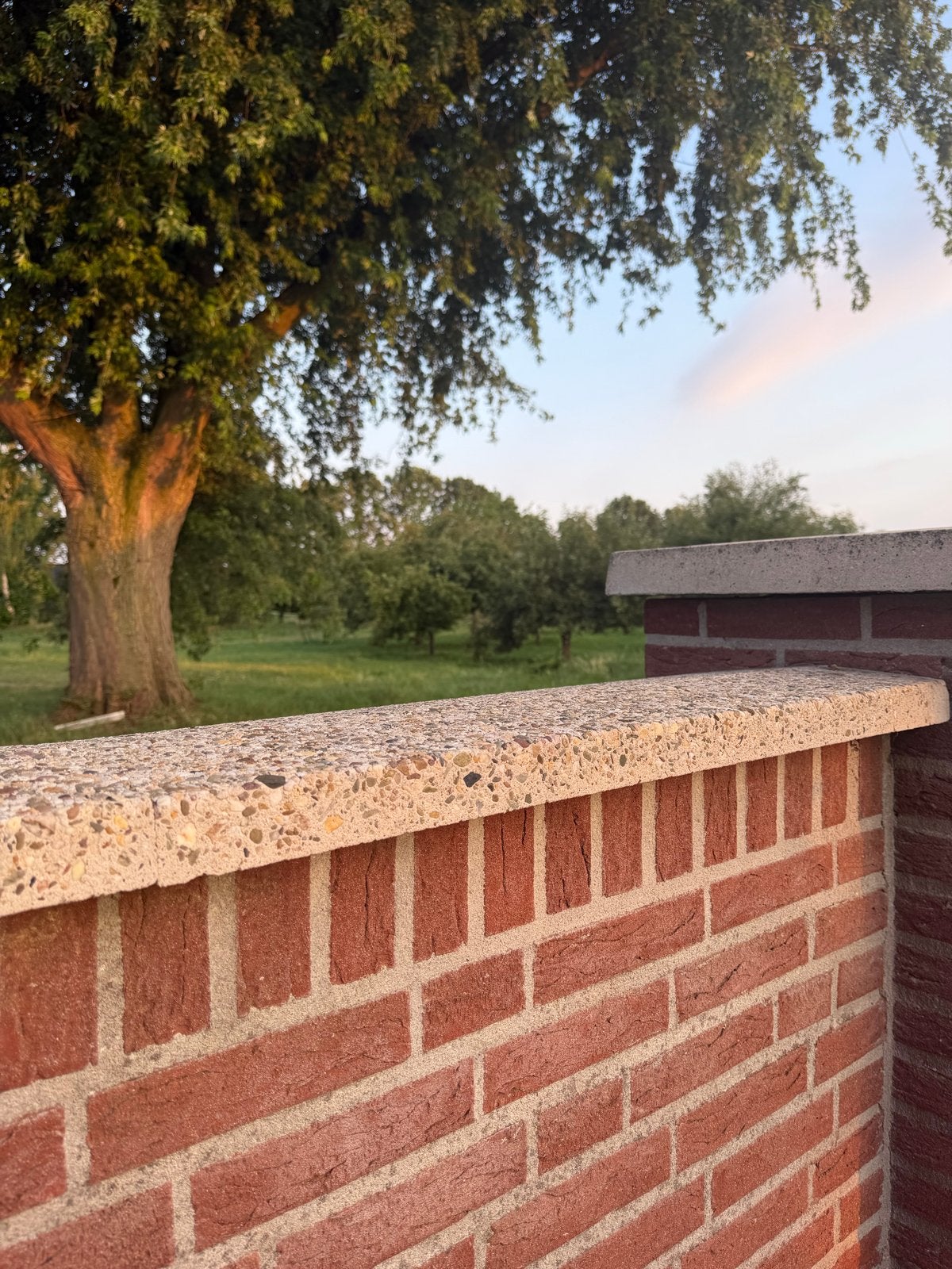 Lange beton afdek tegel. 4 stuks, Ophalen, Overige materialen, 10 m² of meer, Overige typen
