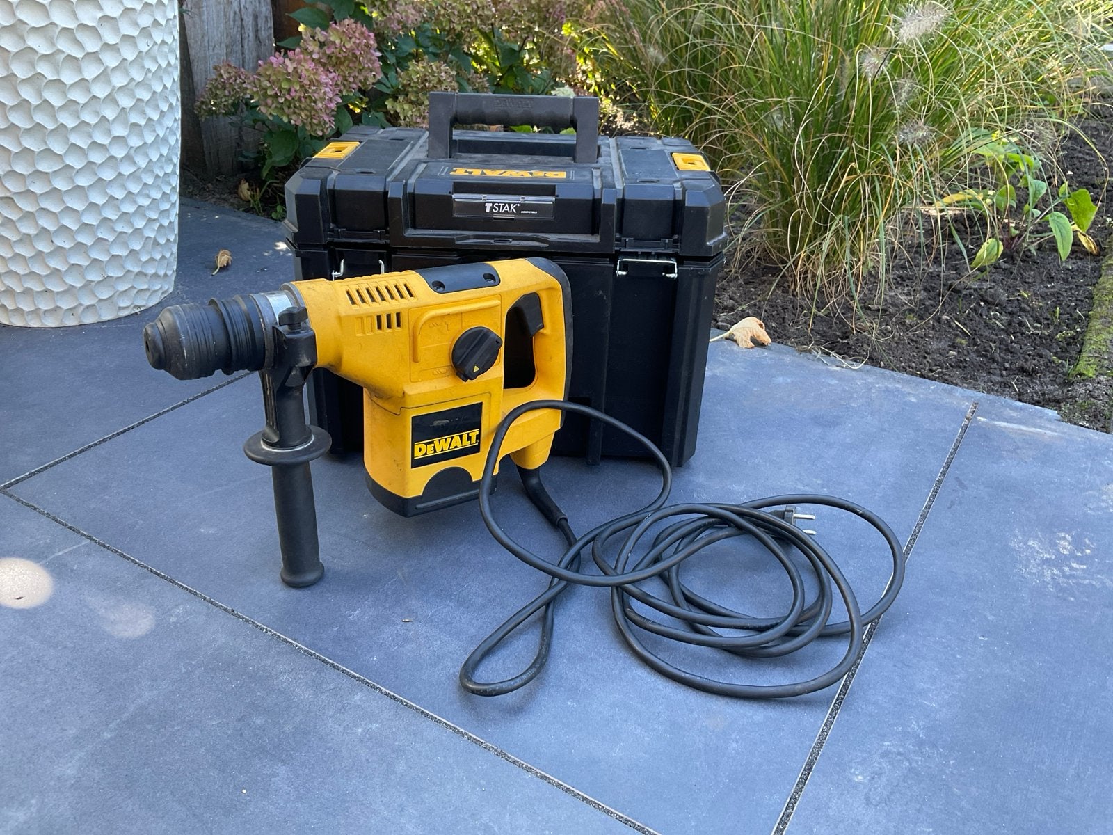 DeWalt DW 568 Boorhamer met koffer, Boor- en/of Breekhamer, Ophalen of Verzenden, Klopboormechanisme, Gebruikt