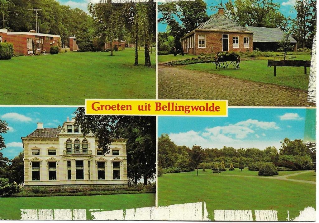 Bellingwolde- -4-luik., Verzenden, 1960 tot 1980, Ongelopen, Groningen