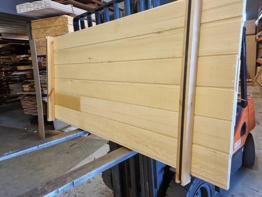 5.94 m2 halfhoutse velling delen - Ayous hout - nr: hp609, Ophalen, Nieuw, 180 tot 250 cm, Planken