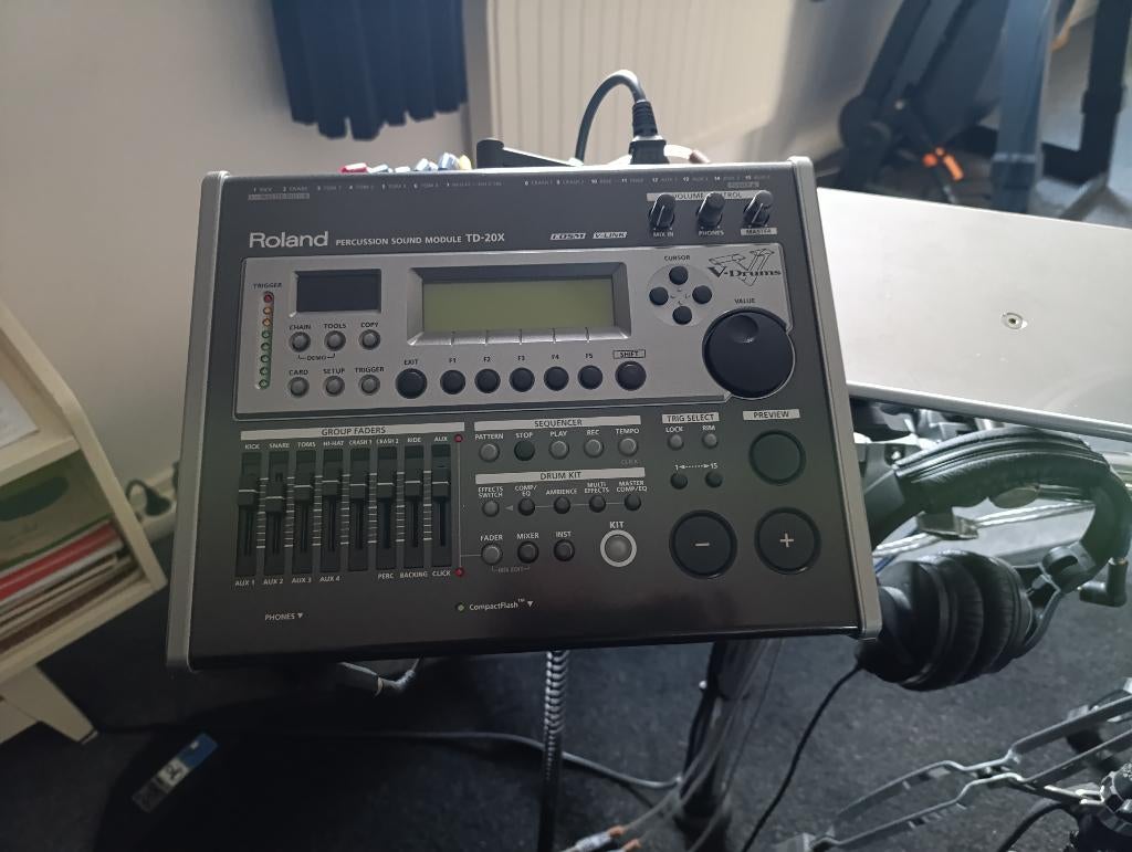 Roland TD-20X Drummodule, Ophalen of Verzenden, Zo goed als nieuw, Roland