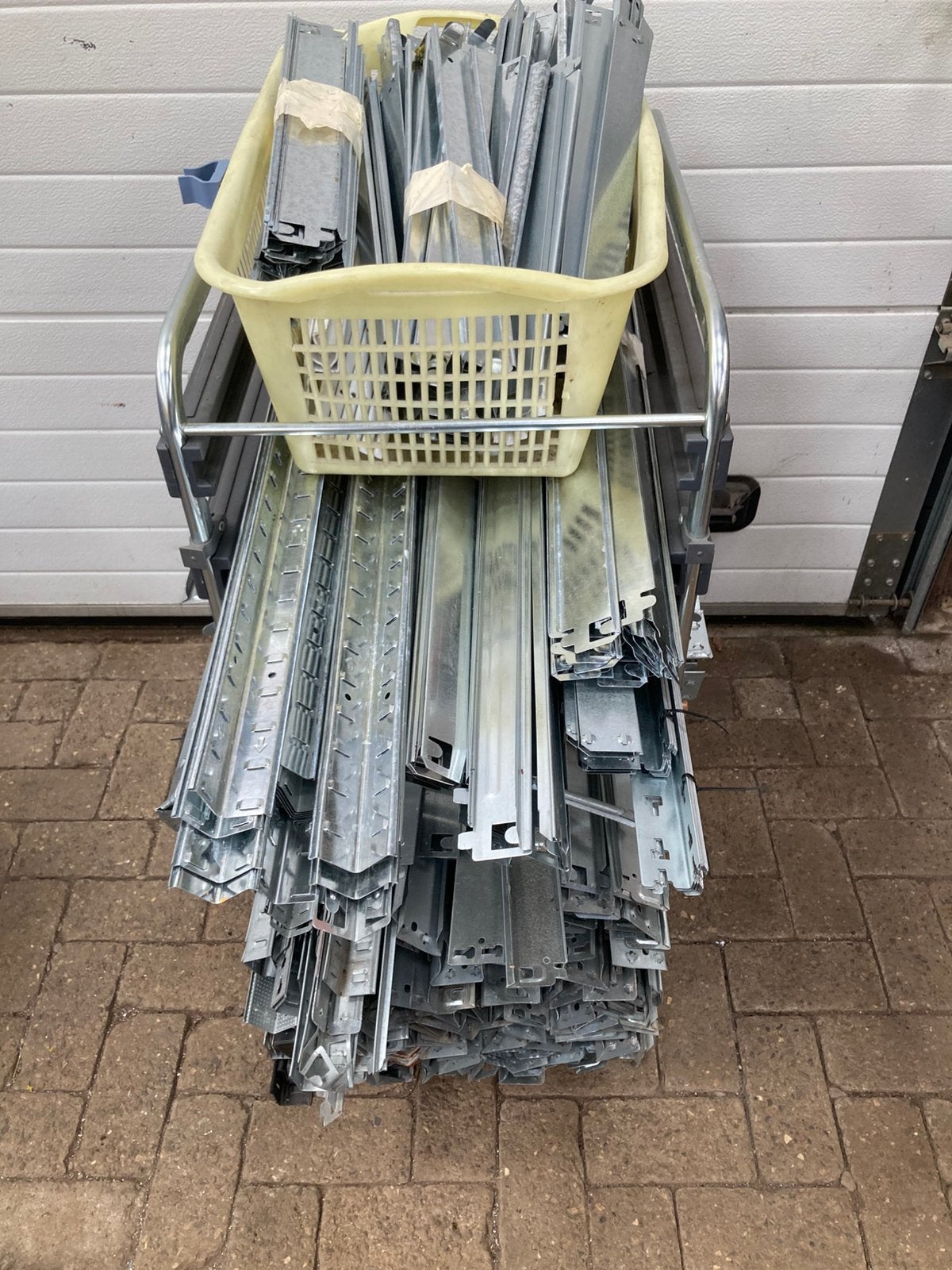 Stelling materaal, Doe-het-zelf en Verbouw, Ophalen, Gebruikt, IJzer
