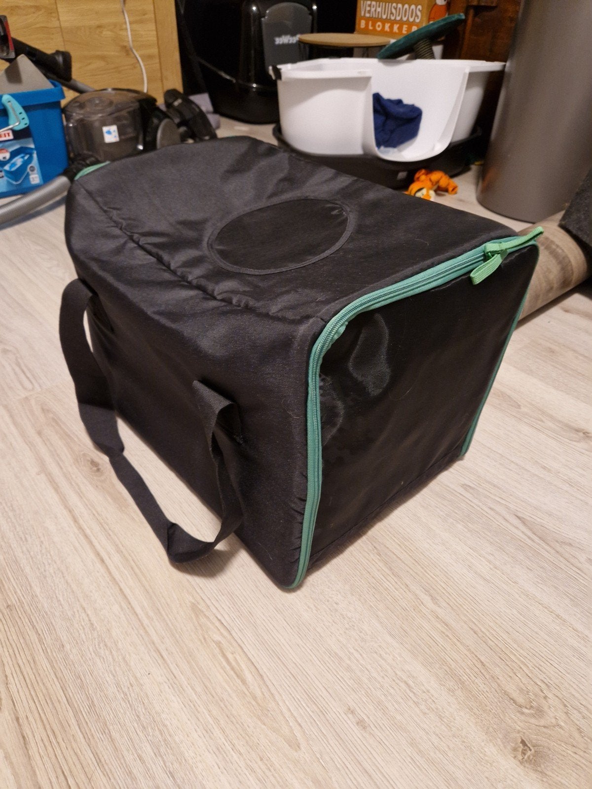 Katten reismand, Ophalen, Zo goed als nieuw