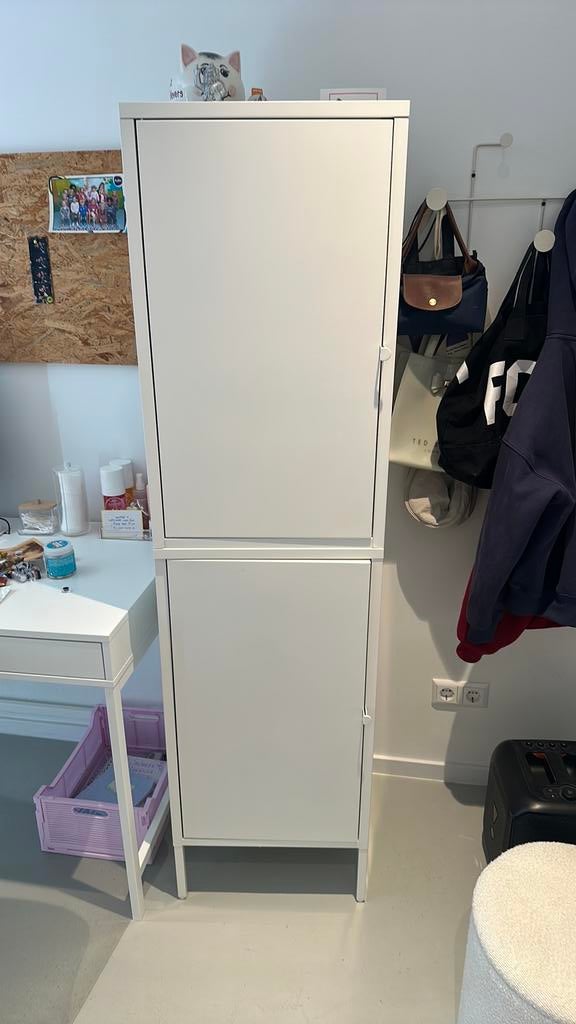 Ikea locker kast wit, Ophalen, Zo goed als nieuw