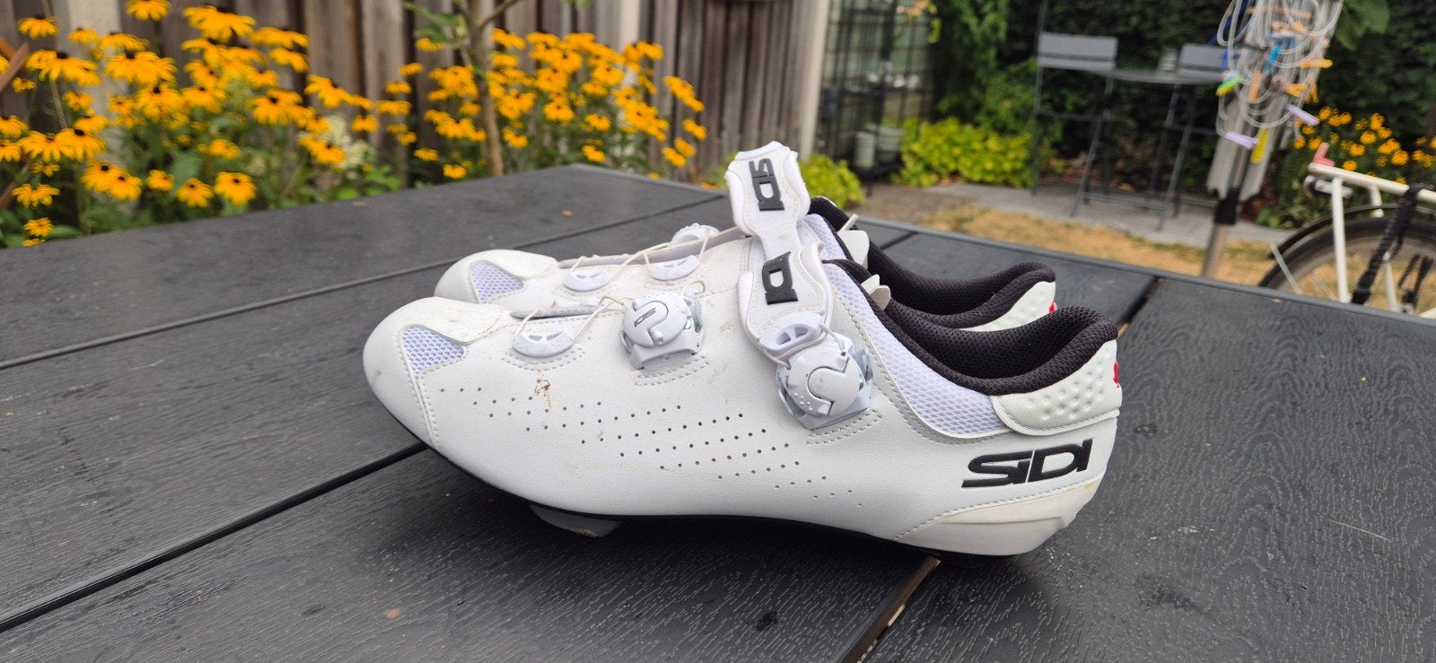Sidi Genius Fietsschoenen Maat 10 (44.5), Gebruikt, Schoenen, Overige maten, Ophalen of Verzenden