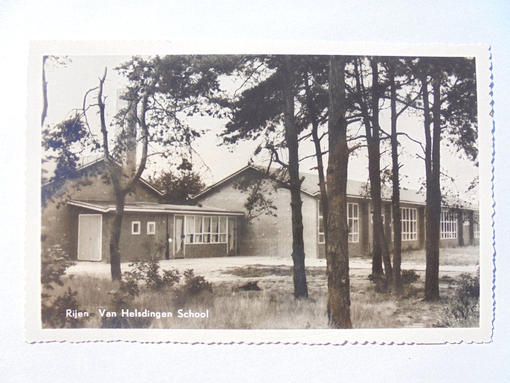 RIJEN, van Helsdingen school, RK en Protestantse school 1954, Ophalen of Verzenden, 1940 tot 1960, Ongelopen, Noord-Brabant