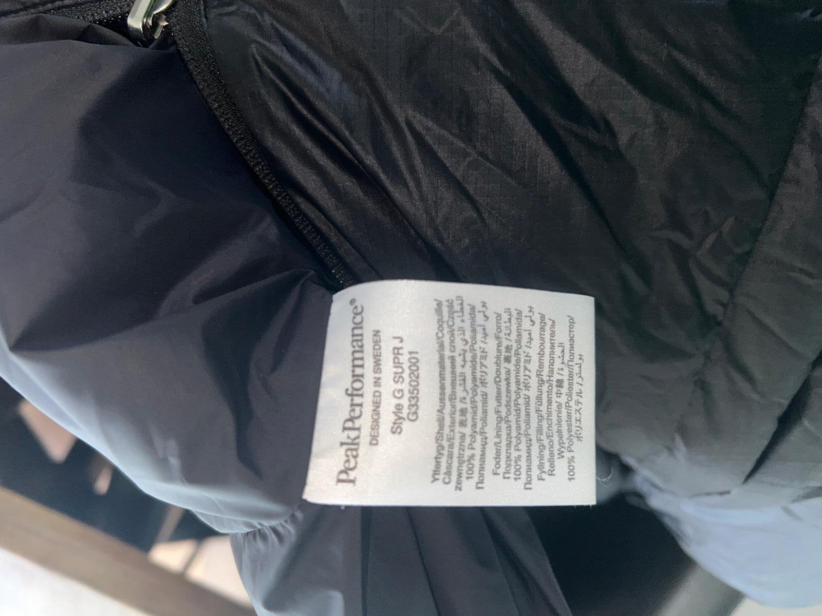 Peak Performance Gilet Zwart Maat M, Ophalen of Verzenden, Zo goed als nieuw, Maat 48/50 (M), Zwart