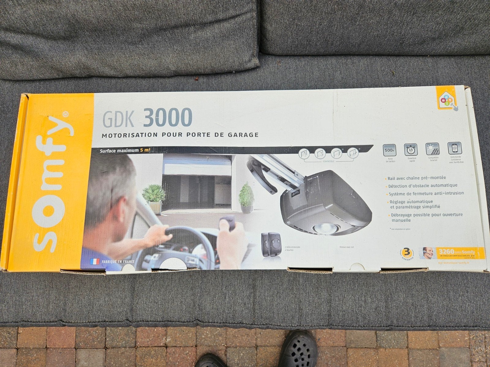 Somfy GDK 3000 Garagedeuropener - Nieuw in doos, Ophalen, Nieuw, Overige typen