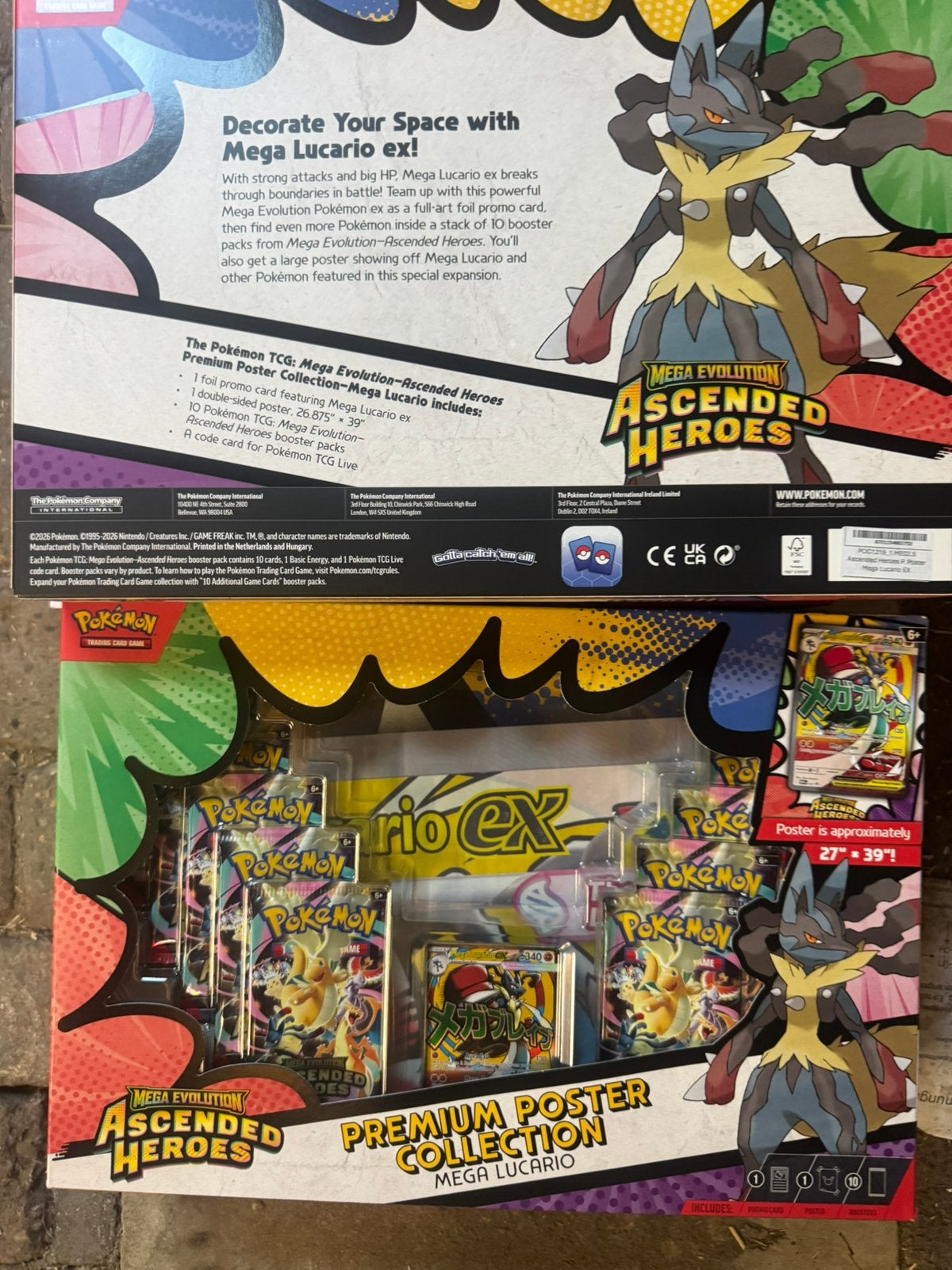 Pokémon Mega Evolution Ascended Heroes Poster Collection, Ophalen of Verzenden, Zo goed als nieuw, Overige typen