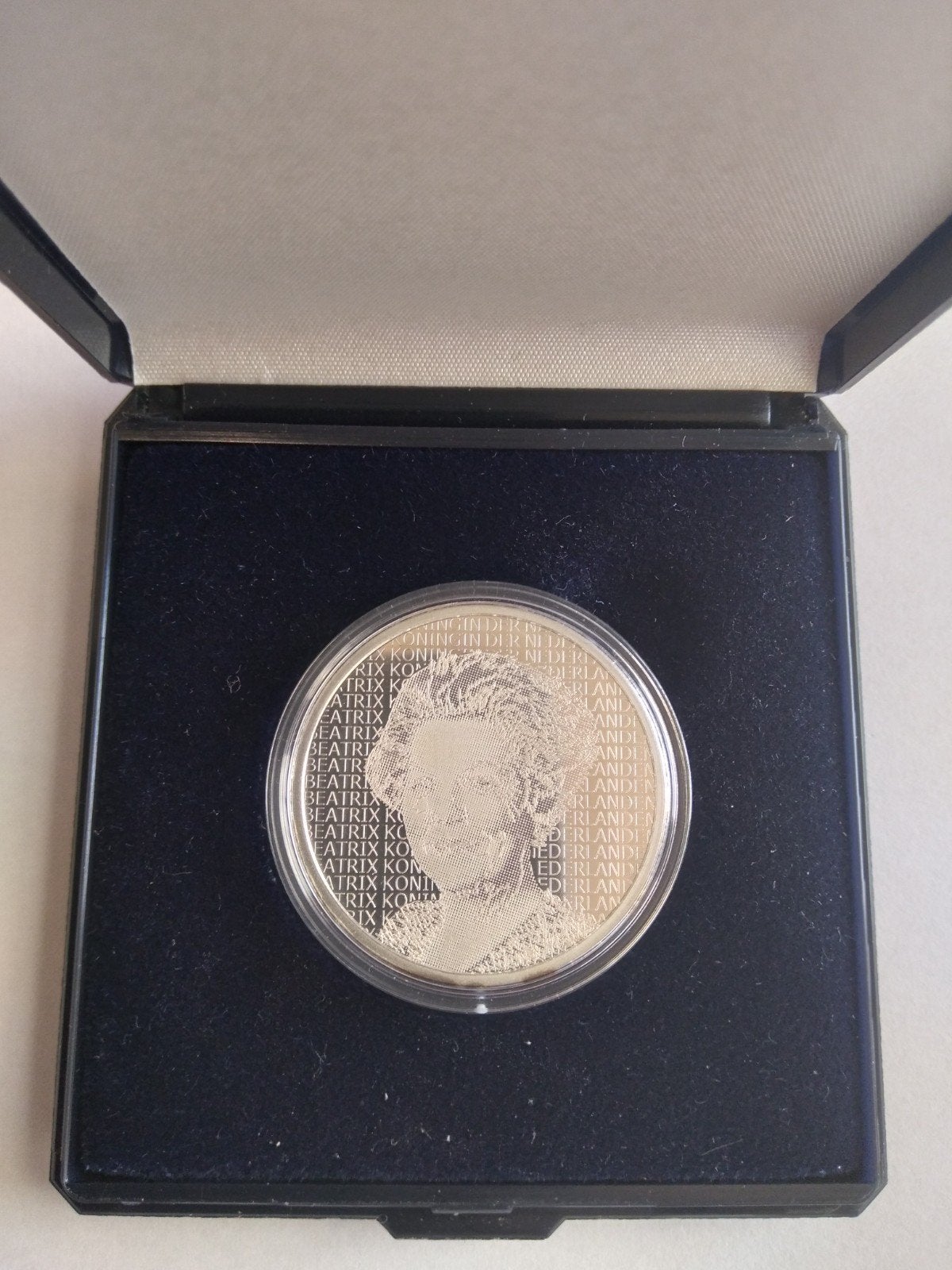 Zilveren Rembrandt 5 euromunt uit 2006 (PROOF), Postzegels en Munten, Munten | Nederland, Ophalen of Verzenden, Koningin Beatrix