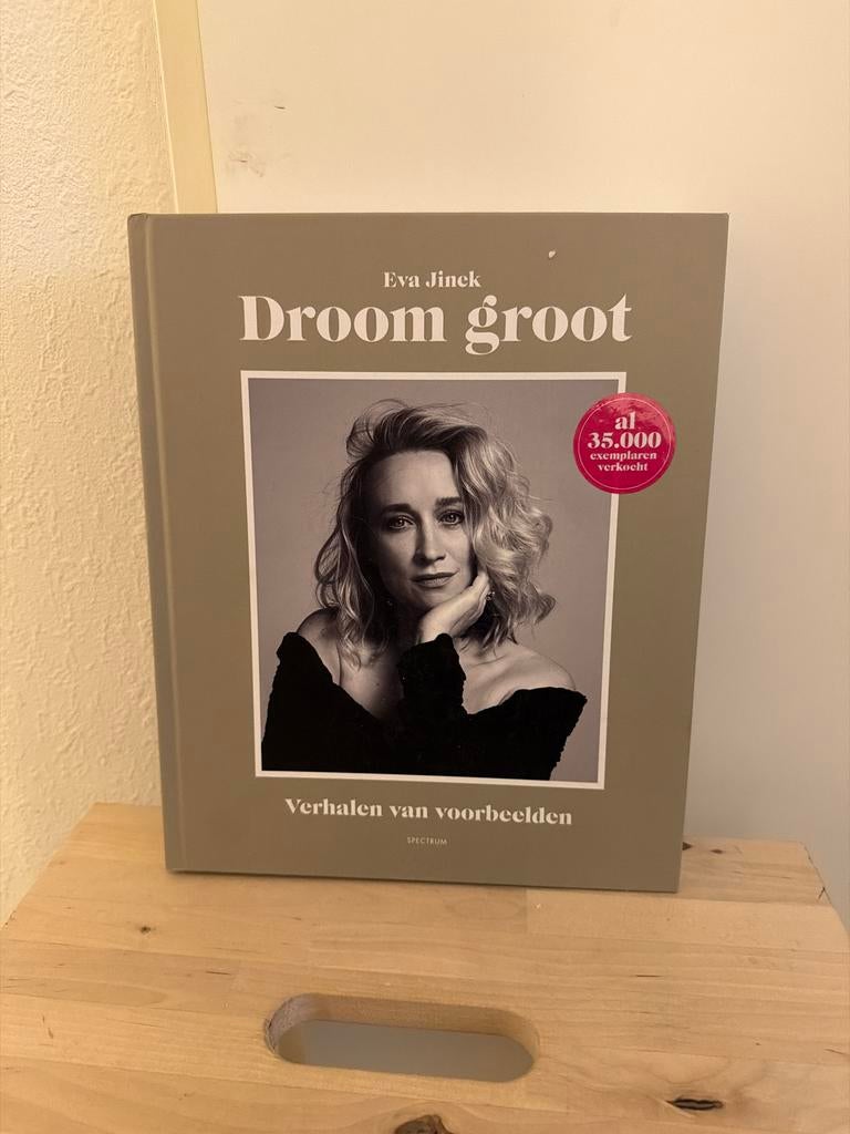 Eva Jinek Droom groot boek, Boeken, Ophalen of Verzenden, Zo goed als nieuw, Film, Tv en Media
