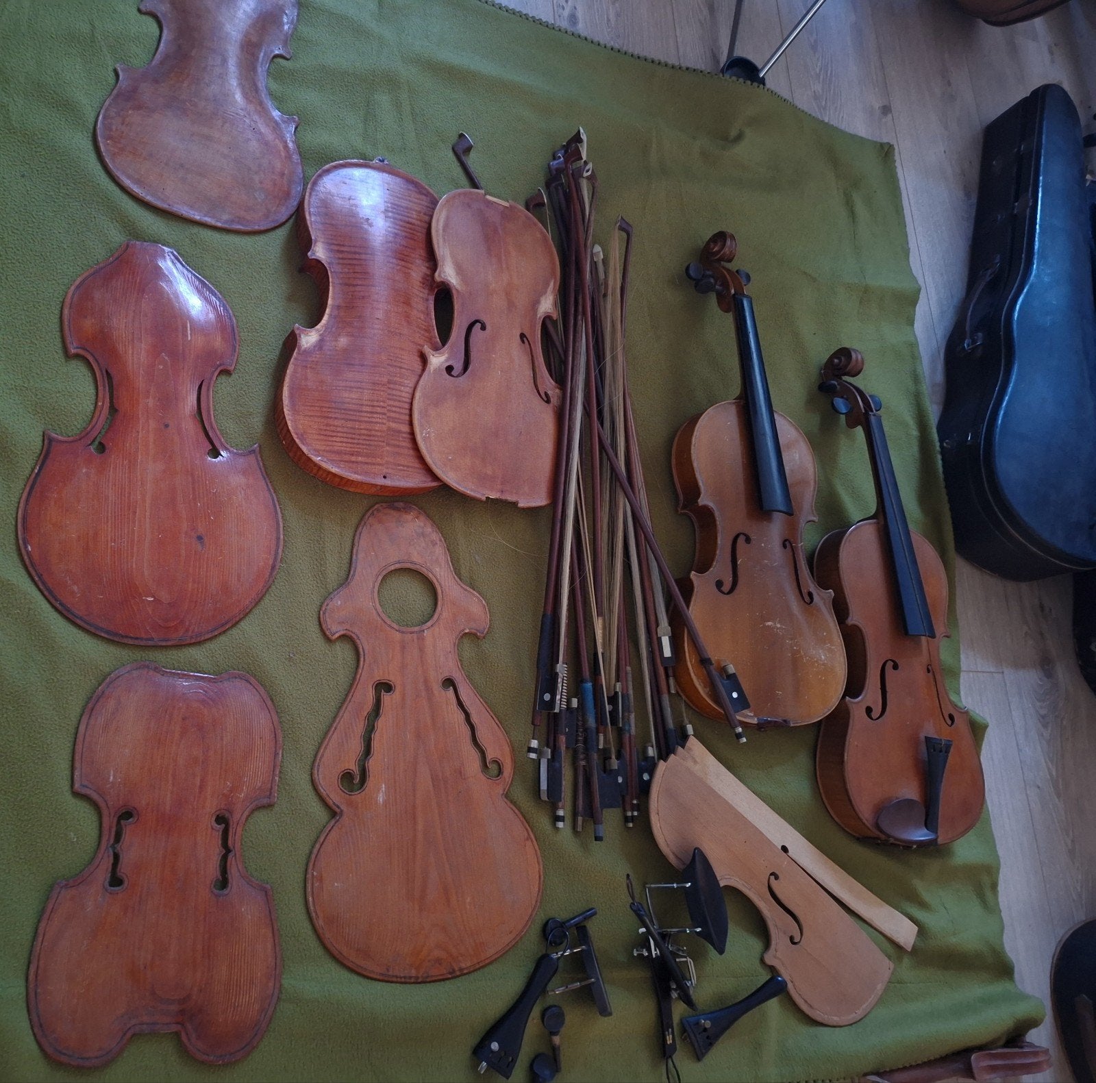 Viool project verzameling, Ophalen of Verzenden, Gebruikt, 4/4-viool, Met koffer