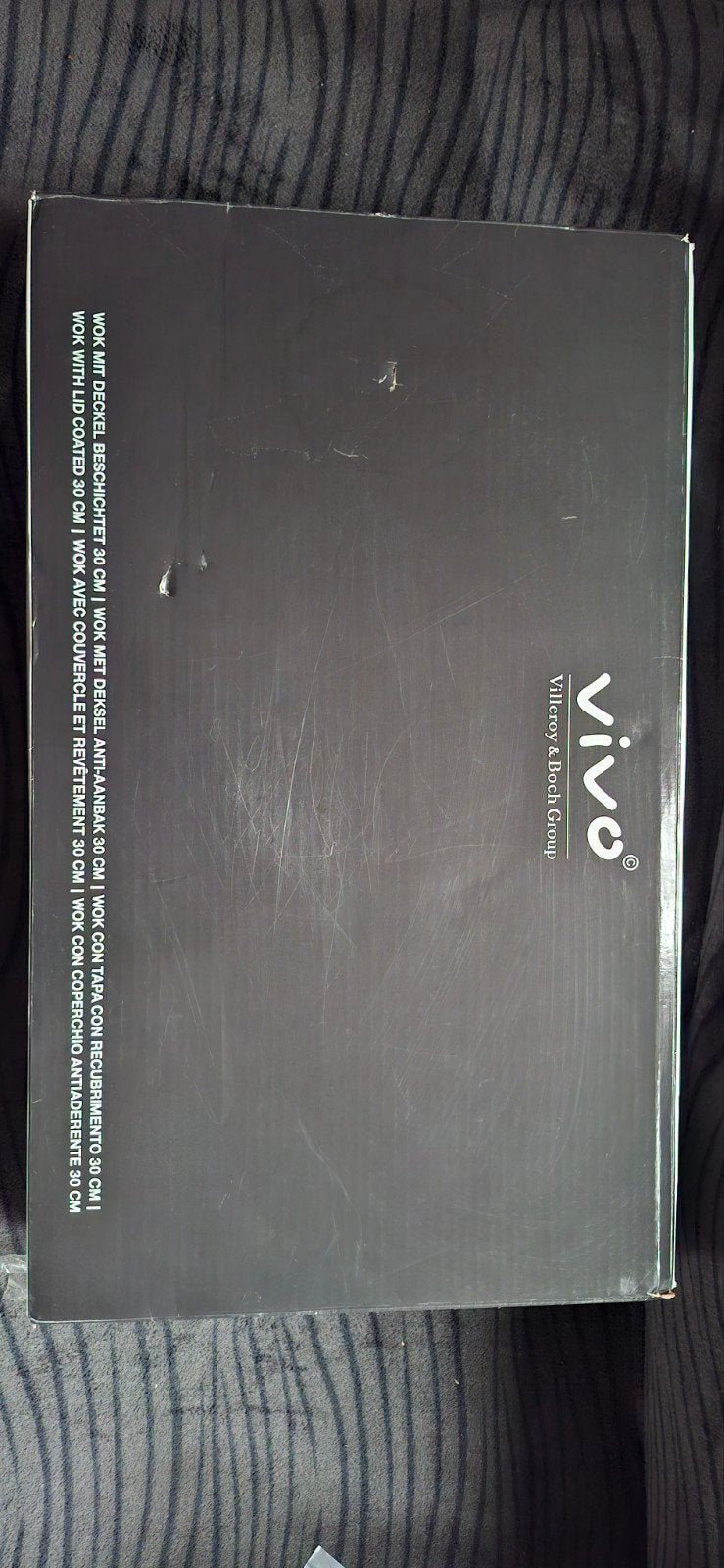 Vivo Wokpan met deksel - Nieuw, Antiaanbaklaag, Nieuw, Ophalen of Verzenden, Rvs