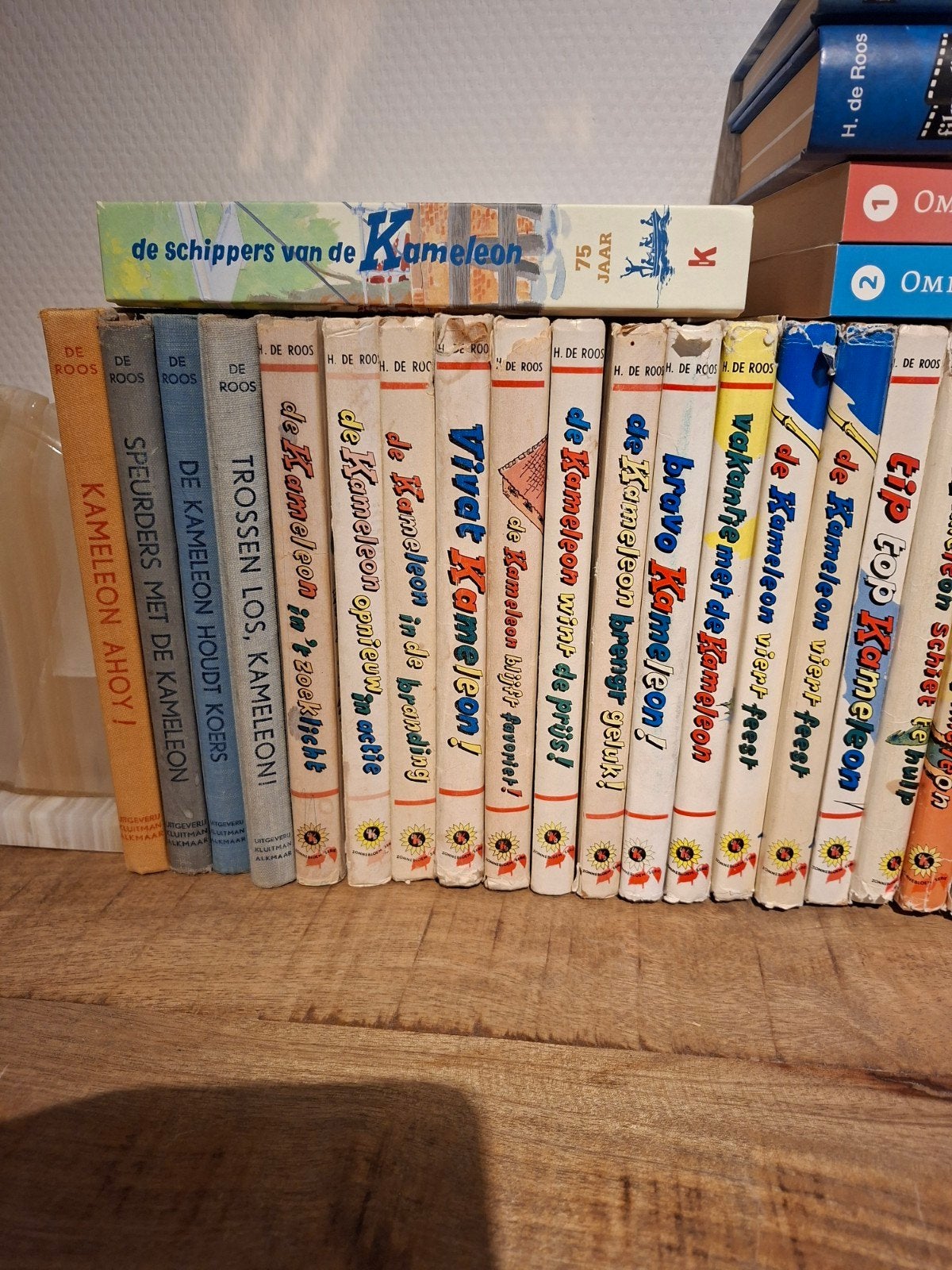 Grote verzameling Kameleon boeken - Allemaal 1e druk, Boeken, Ophalen of Verzenden, Gelezen, H. de Roos, Fictie