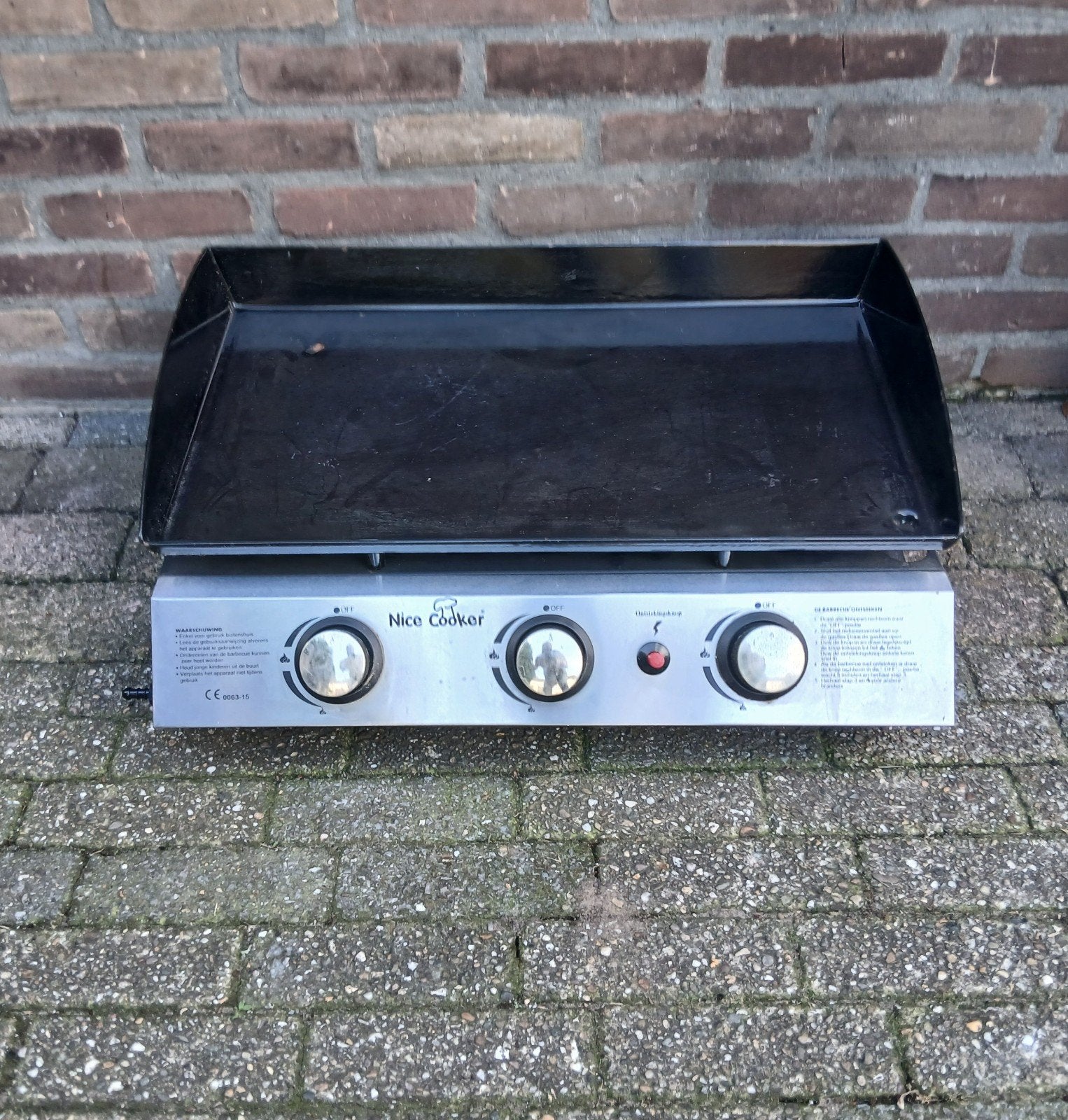 Nice Cooker gas BBQ tafelmodel, Ophalen, Gebruikt, Nice Cooker