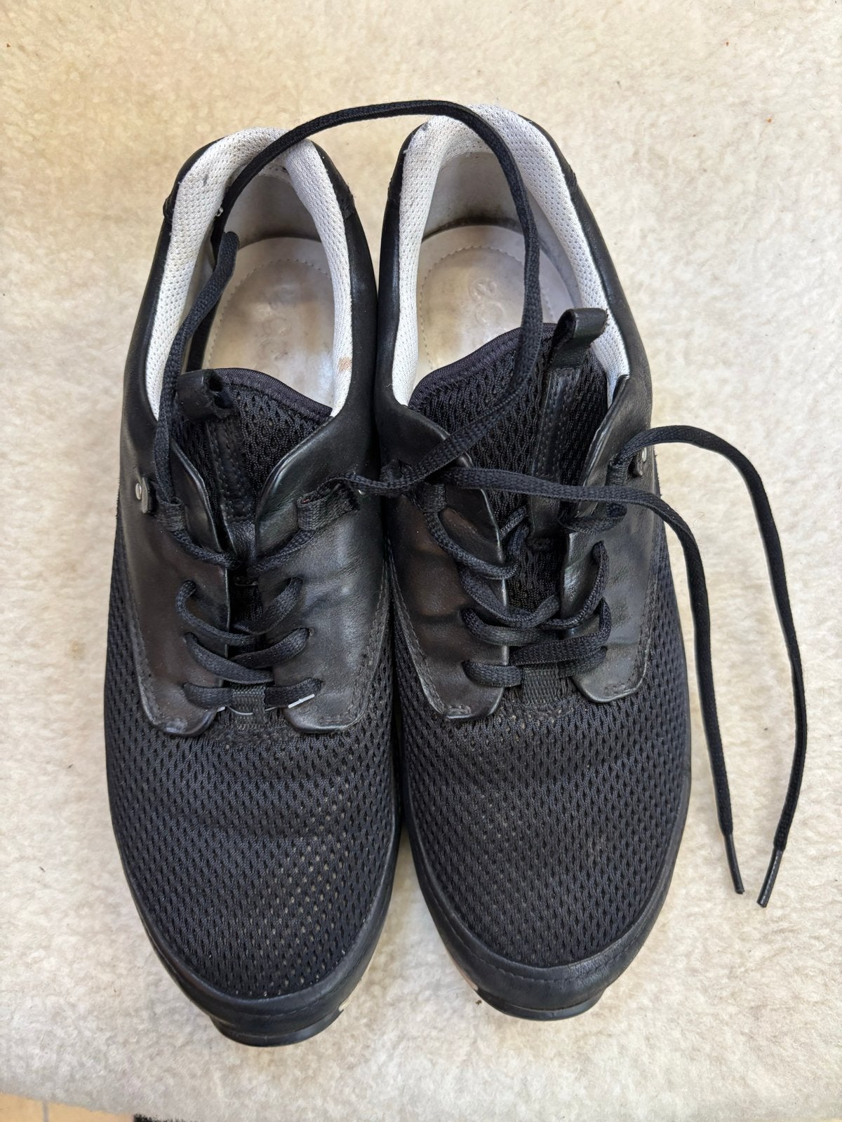Ecco schoenen maat 41, Ophalen of Verzenden, Gedragen, Zwart, Sneakers of Gympen