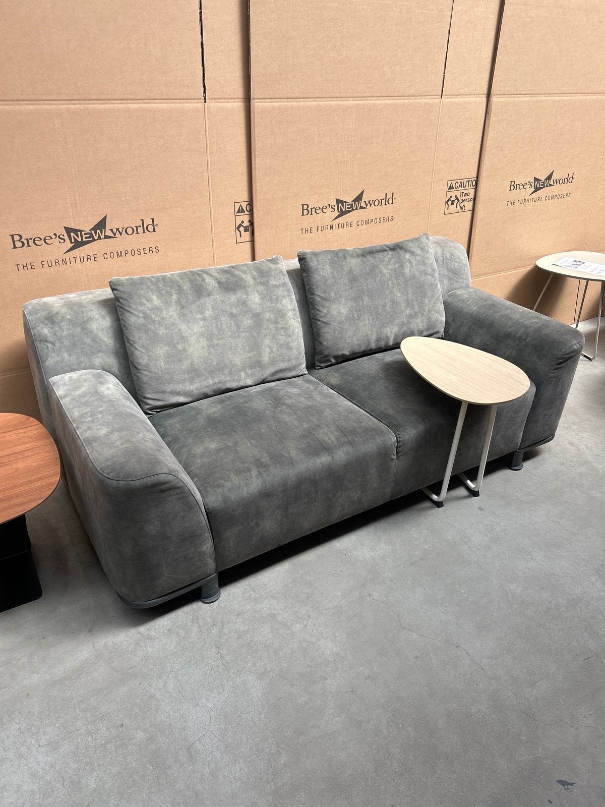 Bank Adore Hunter velour groen 200cm, Ophalen, 150 tot 200 cm, 75 tot 100 cm, Rechte bank