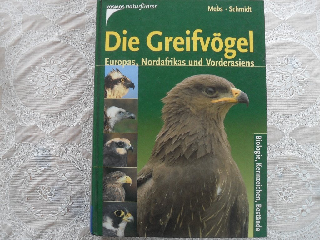 BOEK DIE GREIFVÖGEL EUROPAS,NORDAFRIKAS und VORDERASIENS., Theodor Mebs&Daniel Schmidt., Ophalen of Verzenden, Zo goed als nieuw